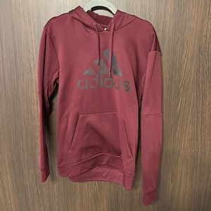 Adidas Hoodie (Maroon)